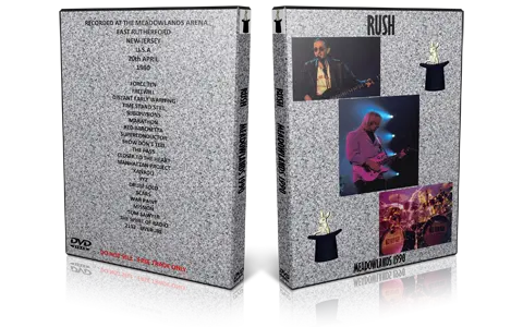 Artwork Cover of Rush 1990-04-20 DVD East Rutherford Audience