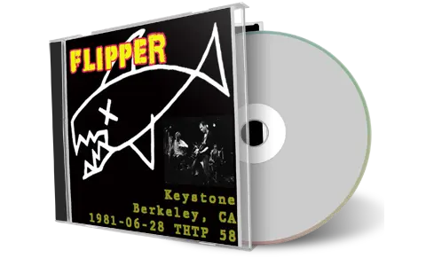 Artwork Cover of Flipper 1981-06-28 CD Berkeley Soundboard
