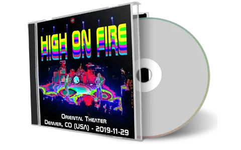 Artwork Cover of High On Fire 2019-11-29 CD Denver Audience