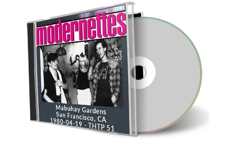 Artwork Cover of Modernettes 1980-04-19 CD San Francisco Audience