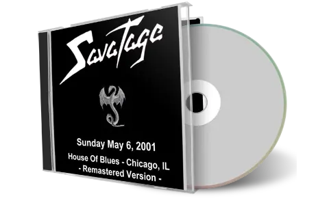 Artwork Cover of Savatage 2001-05-06 CD Chicago Audience