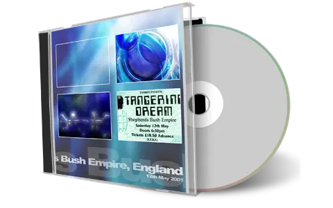 Artwork Cover of Tangerine Dream 2001-05-12 CD London Audience