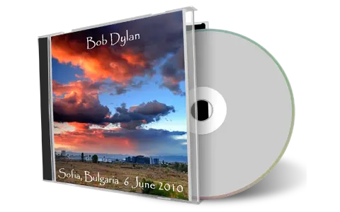 Artwork Cover of Bob Dylan 2010-06-03 CD Sofia Audience