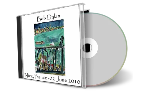Artwork Cover of Bob Dylan 2010-06-22 CD Nice Audience