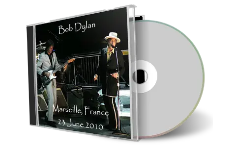 Artwork Cover of Bob Dylan 2010-06-23 CD Marseille Audience