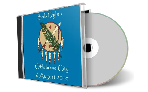 Artwork Cover of Bob Dylan 2010-08-06 CD Oklahoma City Audience