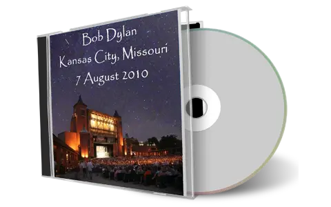 Artwork Cover of Bob Dylan 2010-08-07 CD Kansas City Audience