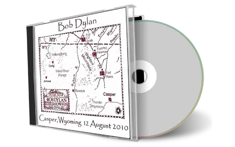 Artwork Cover of Bob Dylan 2010-08-12 CD Casper Audience