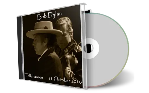 Artwork Cover of Bob Dylan 2010-10-11 CD Tallahassee Audience