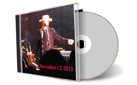 Artwork Cover of Bob Dylan 2010-11-12 CD Bethlehem Audience