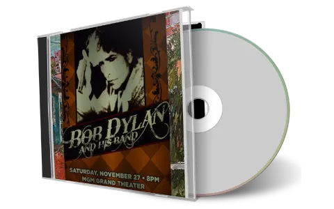 Artwork Cover of Bob Dylan 2010-11-27 CD Mashantucket Audience