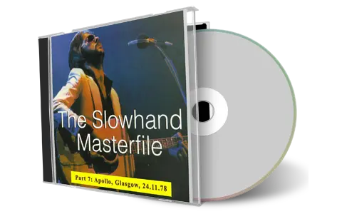Artwork Cover of Eric Clapton 1978-11-24 CD Glasgow Soundboard