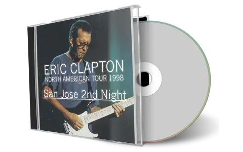 Artwork Cover of Eric Clapton 1988-09-05 CD San Jose Audience