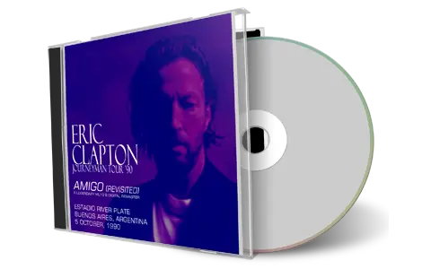 Artwork Cover of Eric Clapton 1990-10-05 CD Buenos Aires Soundboard