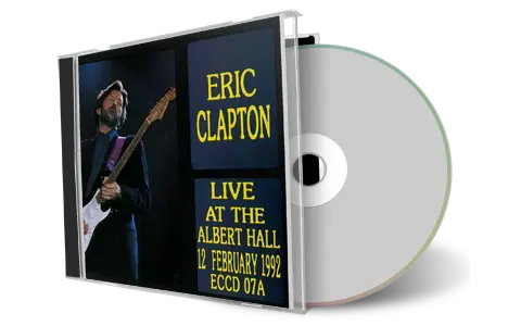 Artwork Cover of Eric Clapton 1992-02-12 CD London Audience