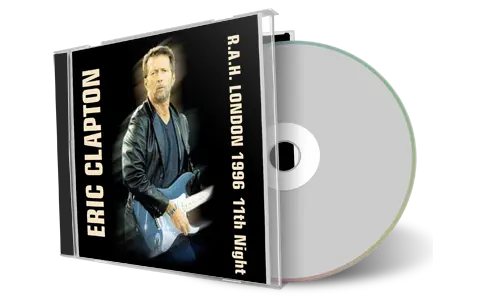 Artwork Cover of Eric Clapton 1996-03-02 CD London Audience