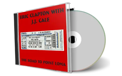 Artwork Cover of Eric Clapton 2007-03-15 CD San Diego Audience