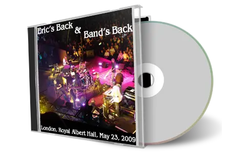 Artwork Cover of Eric Clapton 2009-05-23 CD London Audience