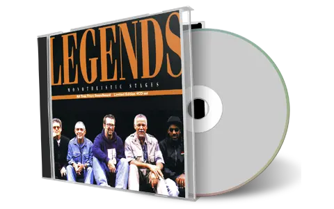 Artwork Cover of Eric Clapton Compilation CD Legends Monotheistic Stages 1997 Soundboard