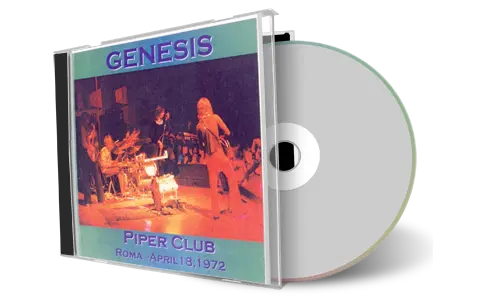 Artwork Cover of Genesis 1972-04-18 CD Roma Audience