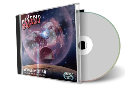Artwork Cover of Genesis 1972-07-25 CD Solihull Audience