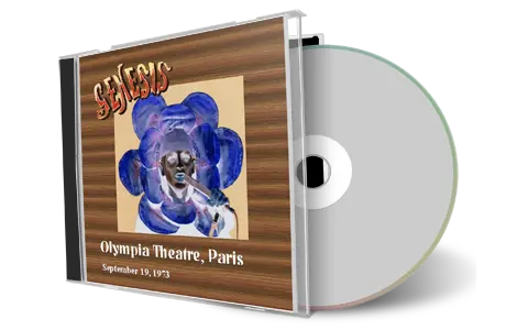 Artwork Cover of Genesis 1973-09-19 CD Paris Audience