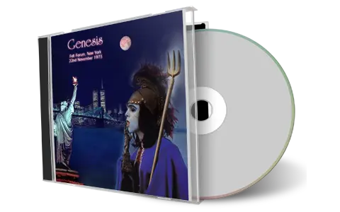 Artwork Cover of Genesis 1973-11-22 CD New York Audience