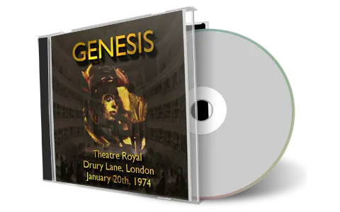 Artwork Cover of Genesis 1974-01-20 CD London Audience