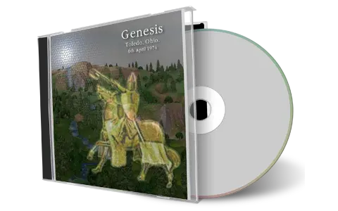 Artwork Cover of Genesis 1974-04-06 CD Toledo Audience