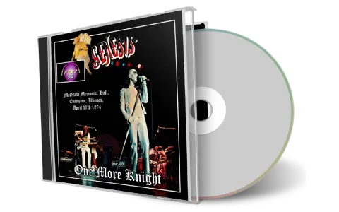 Artwork Cover of Genesis 1974-04-17 CD Evanston Audience