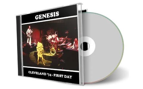 Artwork Cover of Genesis 1974-11-25 CD Cleveland Audience