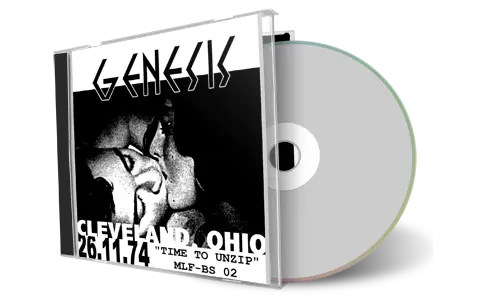 Artwork Cover of Genesis 1974-11-26 CD Cleveland Audience