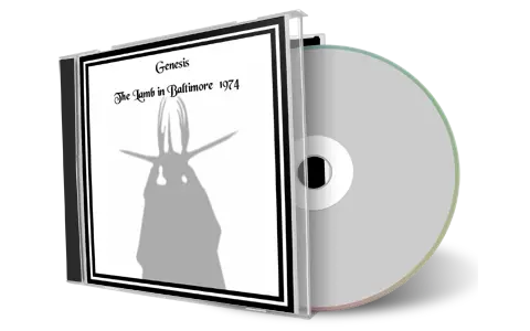 Artwork Cover of Genesis 1974-12-01 CD Baltimore Audience