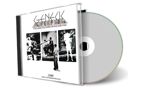 Artwork Cover of Genesis 1974-12-05 CD Philadelphia Audience