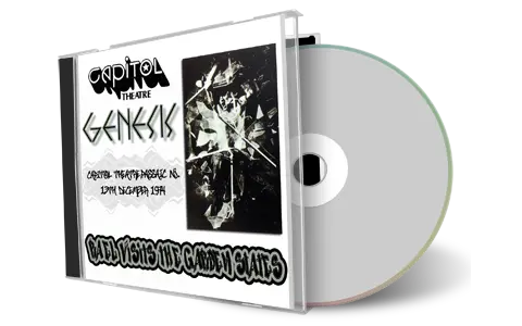 Artwork Cover of Genesis 1974-12-13 CD Passaic Audience