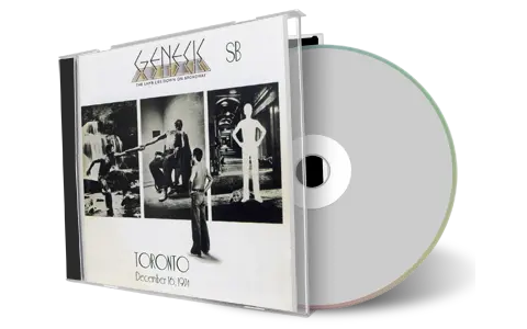 Artwork Cover of Genesis 1974-12-16 CD Toronto Soundboard