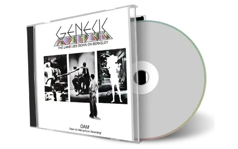 Artwork Cover of Genesis 1975-01-22 CD Berkeley Soundboard