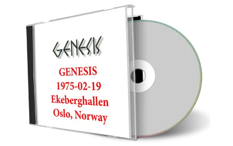 Artwork Cover of Genesis 1975-02-19 CD Oslo Audience