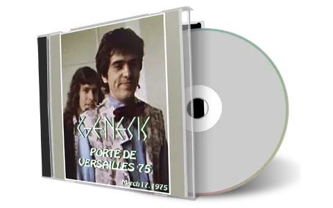 Artwork Cover of Genesis 1975-03-17 CD Paris Audience