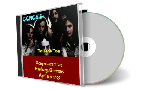 Artwork Cover of Genesis 1975-04-08 CD Hamburg Audience
