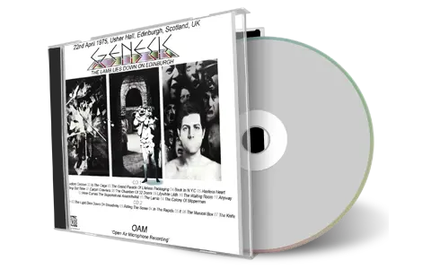 Artwork Cover of Genesis 1975-04-22 CD Edinburgh Audience