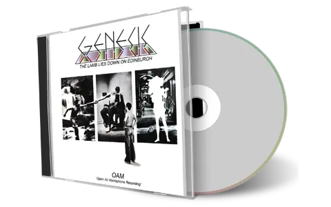 Artwork Cover of Genesis 1975-04-23 CD Edinburgh Audience