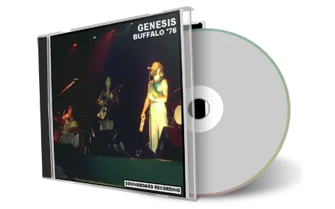 Artwork Cover of Genesis 1976-03-28 CD Buffalo Audience