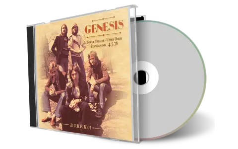 Artwork Cover of Genesis 1976-04-07 CD Upper Darby Audience