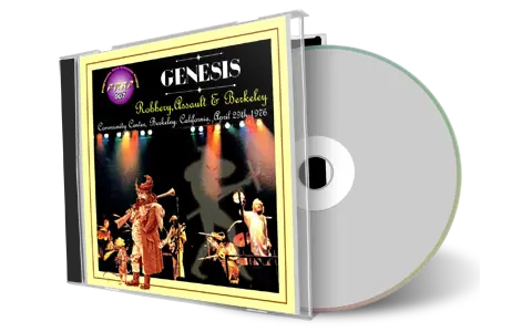 Artwork Cover of Genesis 1976-04-29 CD Berkeley Audience