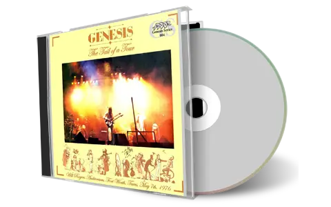 Artwork Cover of Genesis 1976-05-07 CD Fort Worth Audience