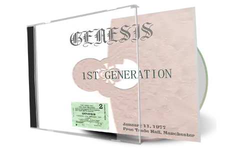 Artwork Cover of Genesis 1977-01-11 CD Manchester Audience