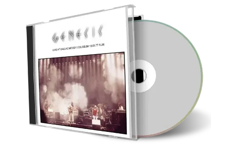 Artwork Cover of Genesis 1977-03-19 CD Dallas Soundboard