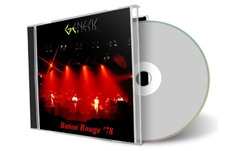 Artwork Cover of Genesis 1978-10-06 CD Baton Rouge Audience