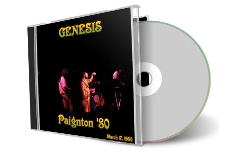 Artwork Cover of Genesis 1980-03-17 CD Paignton Audience